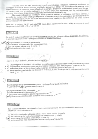 Prova perito pcmg gab b 2013