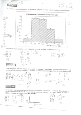 Prova perito pcmg gab b 2013