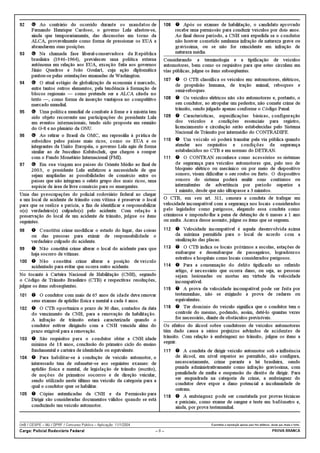 Prova policia rodoviaria federal branca | PDF