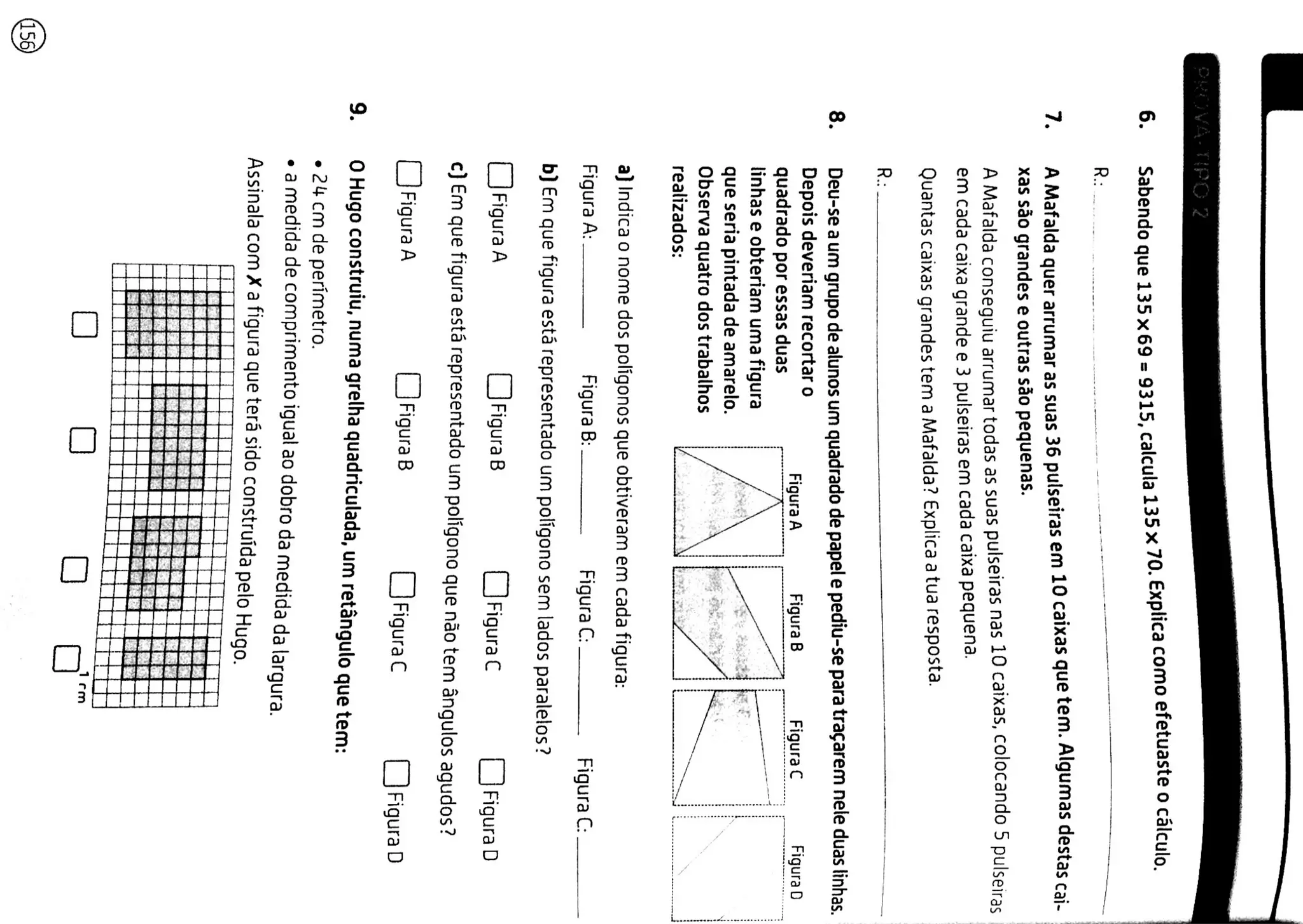 Provas treino mat jessy