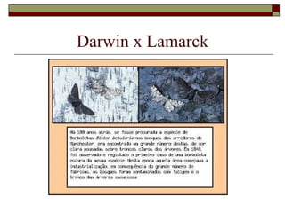 Darwin x Lamarck 