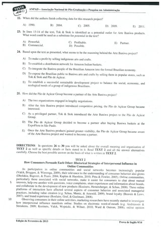 Provas português  fevereiro 2013