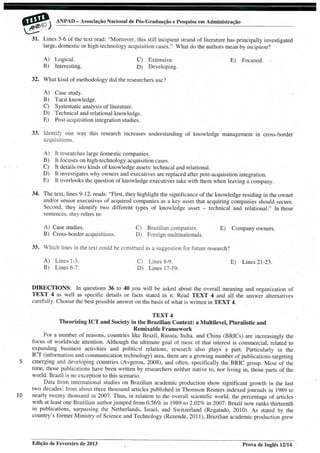 Provas português  fevereiro 2013