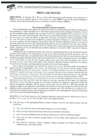 Provas português  fevereiro 2013