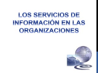 Servicios de información desde administración pública