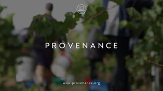 www.provenance.org
 