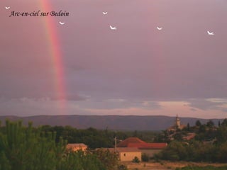 Arc-en-ciel sur Bedoin