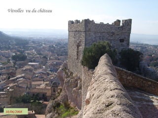 Vitrolles (Etang de Berre) Vitrolles  vu du château  10/06/2008 