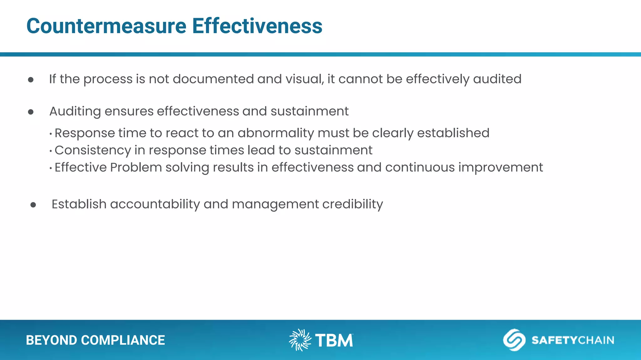 Proven Methods to Abnormality Management and Error Proofing | PPTX