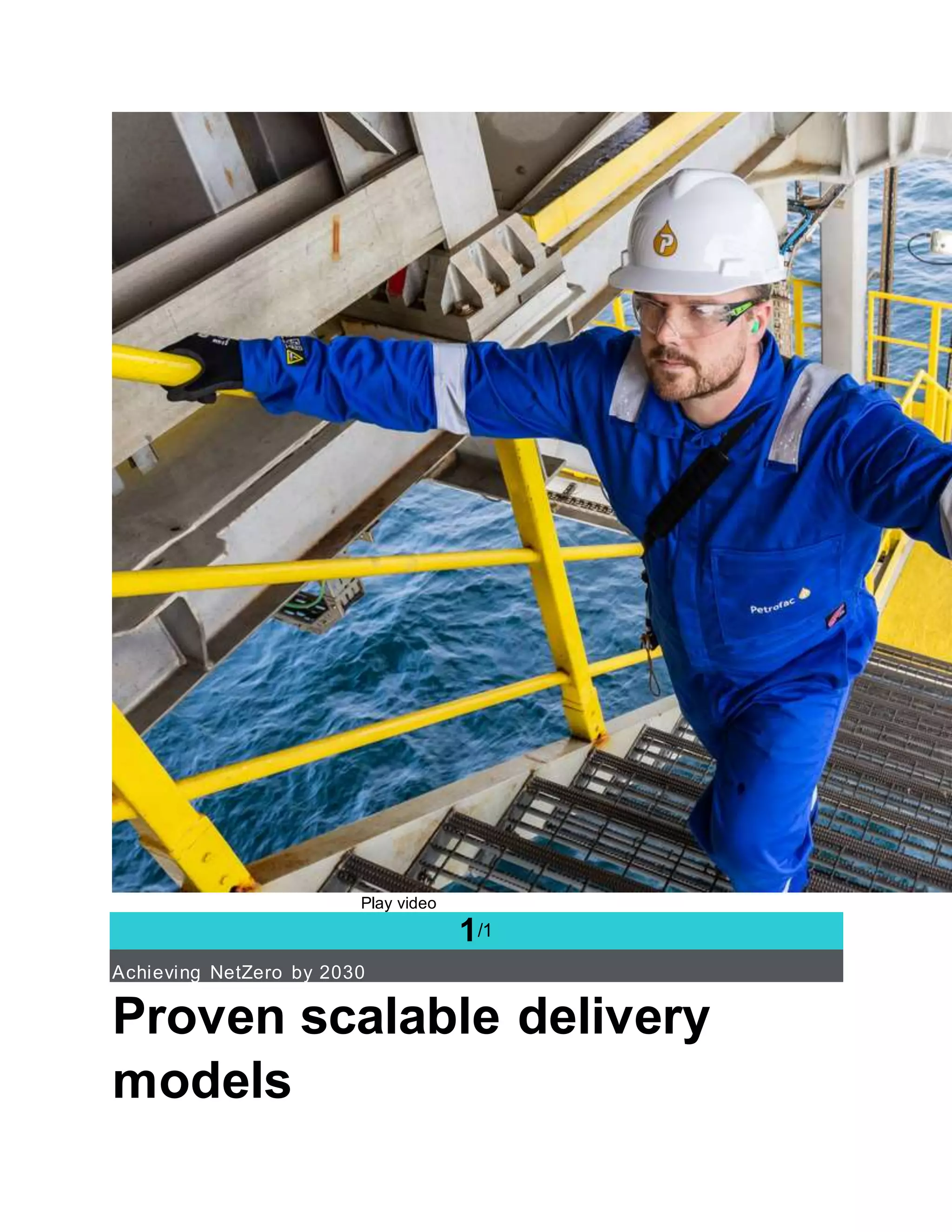 Play videoP L A Y V I D E O
1/1
Achieving NetZero by 2030
Proven scalable delivery
models
 