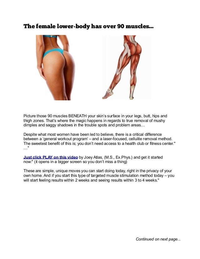 PROVEN WAY - How To Get Rid Of Cellulite Naturally