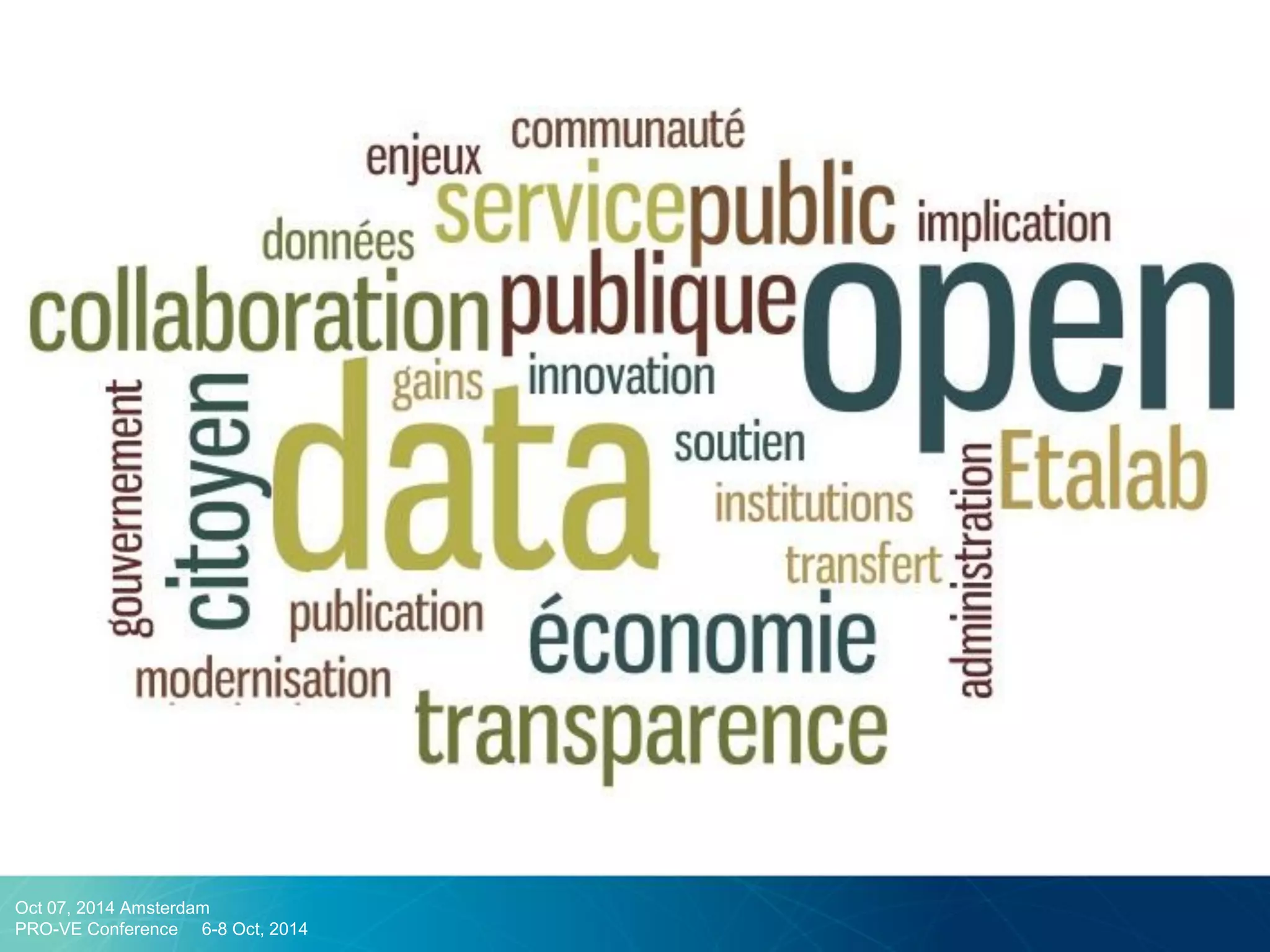 Oct 07, 2014 Amsterdam 
PRO-VE Conference 6-8 Oct, 2014  