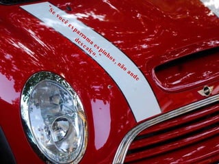 "Se você esparrama espinhos, não ande descalço."  --Provérbio Italiano  