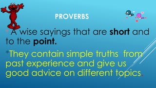 Proverbs | PPTX