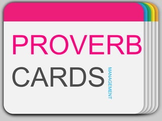 Proverbs Management Thai Proverbs In Management | PPT