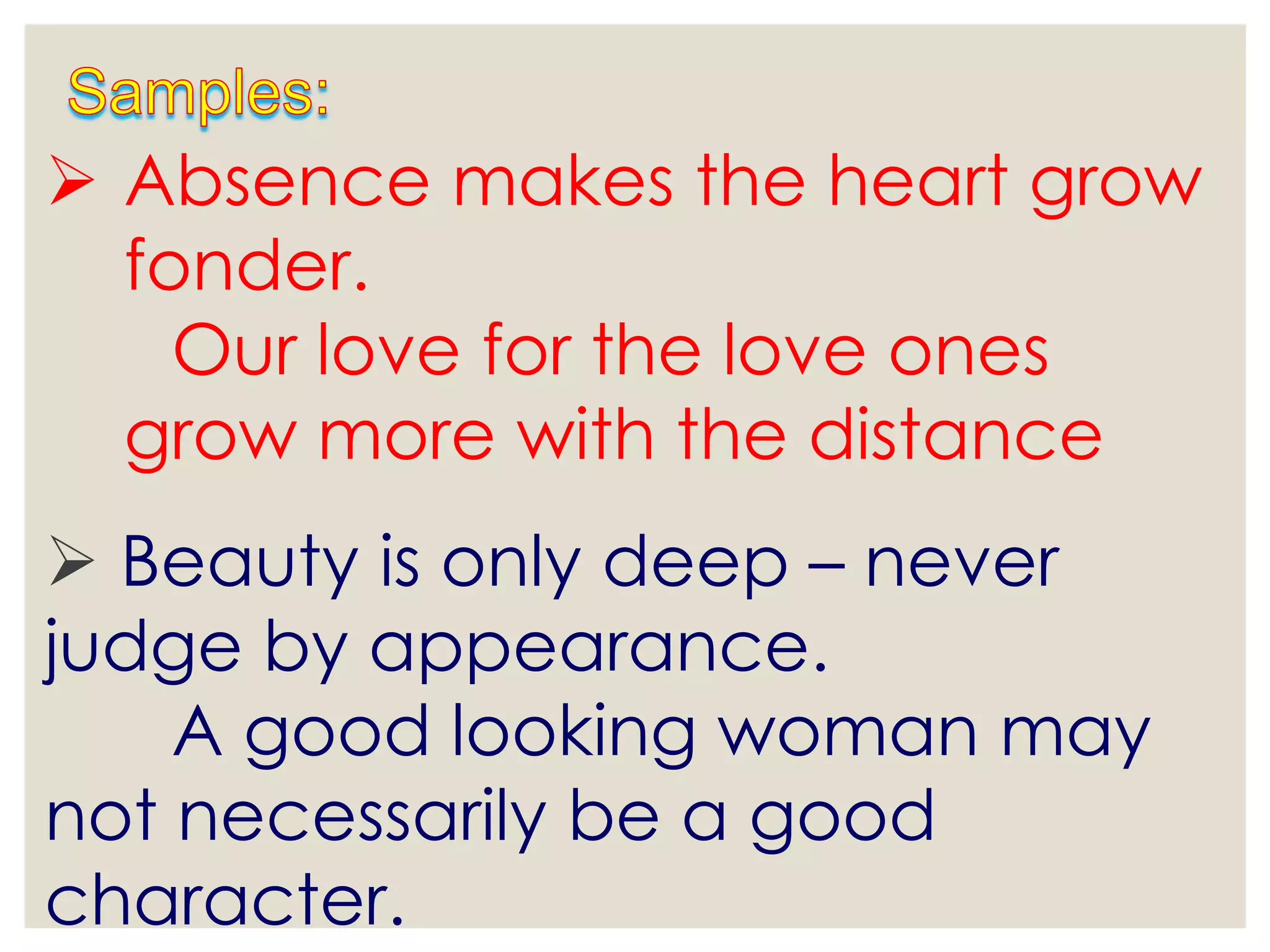 Proverbs | PPTX