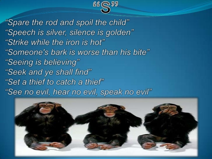 speech on spare the rod and spoil the child Spare the rod, spoil the child strict parenting works best a child at a young age can't be expected to just understand that a very strict parent still loves . speech on spare the rod and spoil the child Spare the rod, spoil the child strict parenting works best a child at a young age can't be expected to just understand that a very strict parent still loves .
