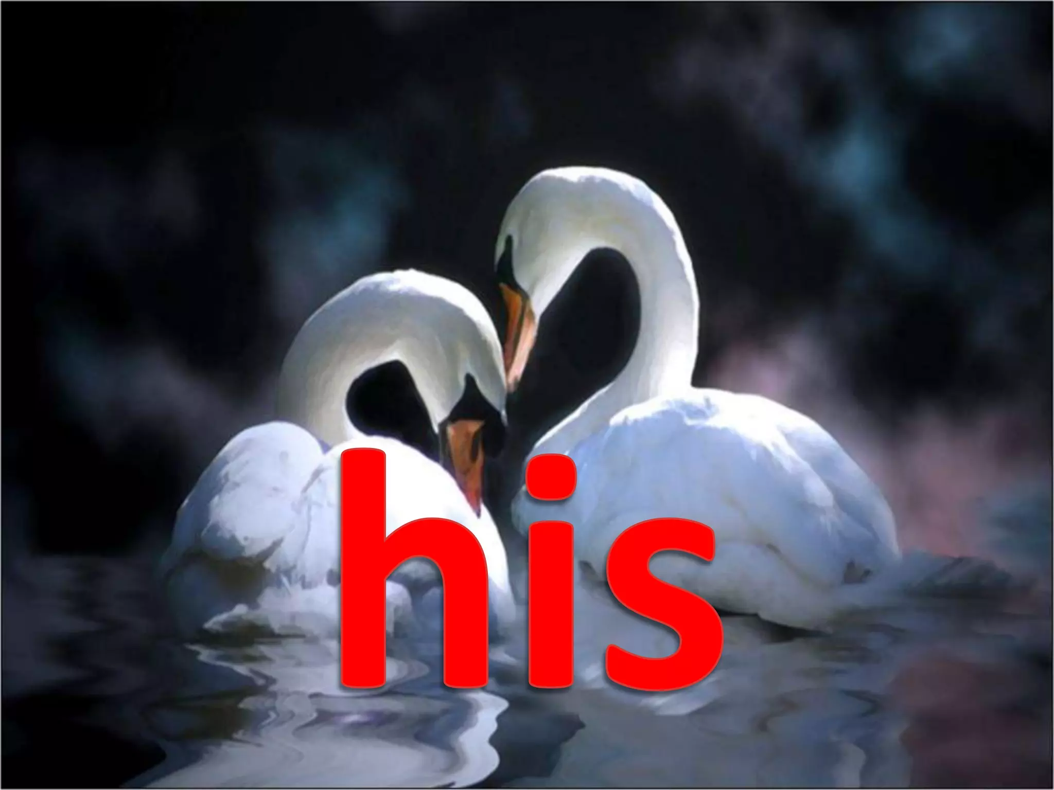 his