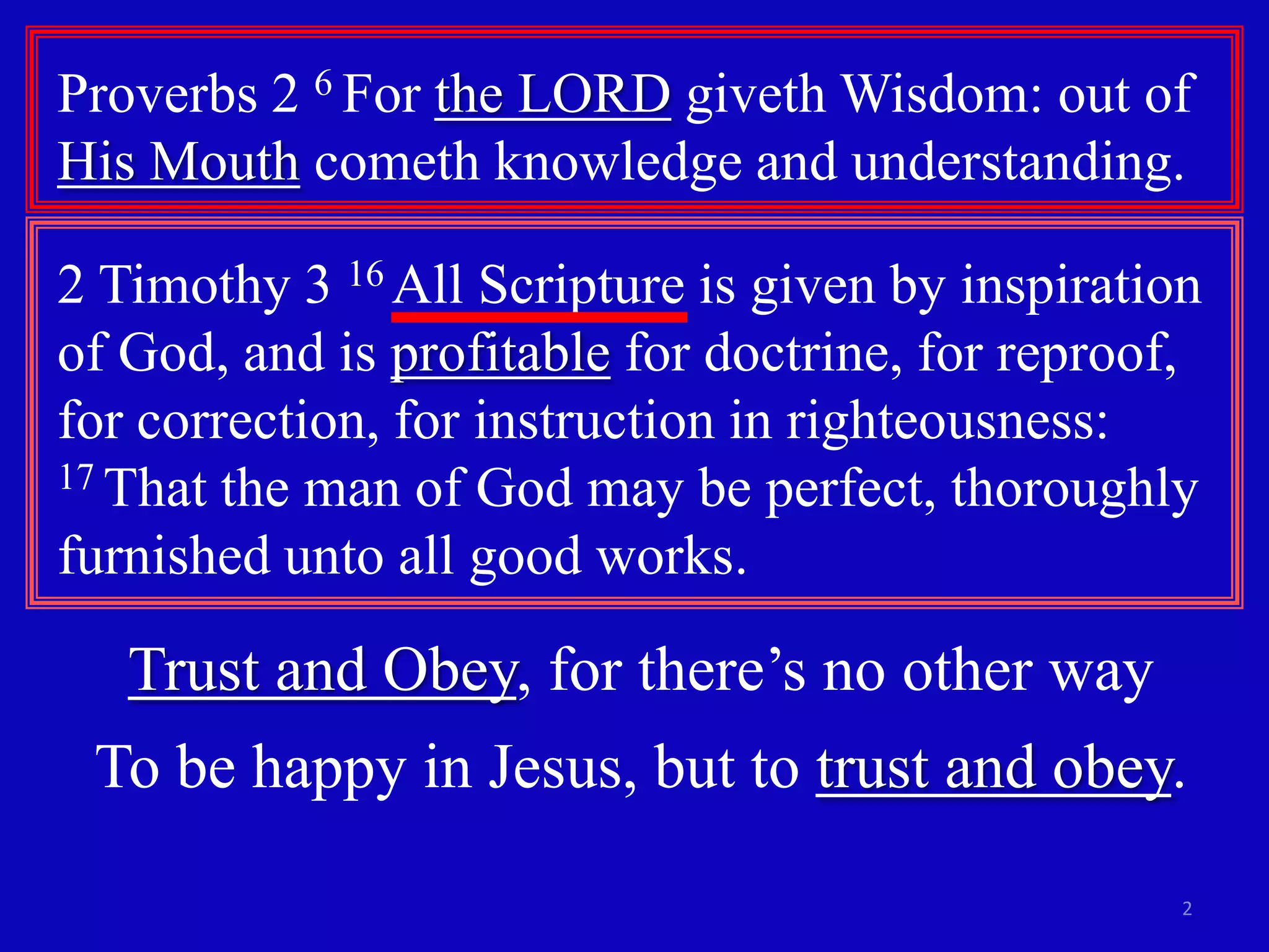 Proverbs 2b Choose friends carefully | PPT