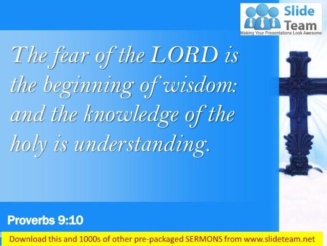 knowledge of the holy one is understanding