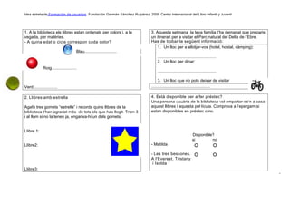 Proves Ajudants Biblioteca