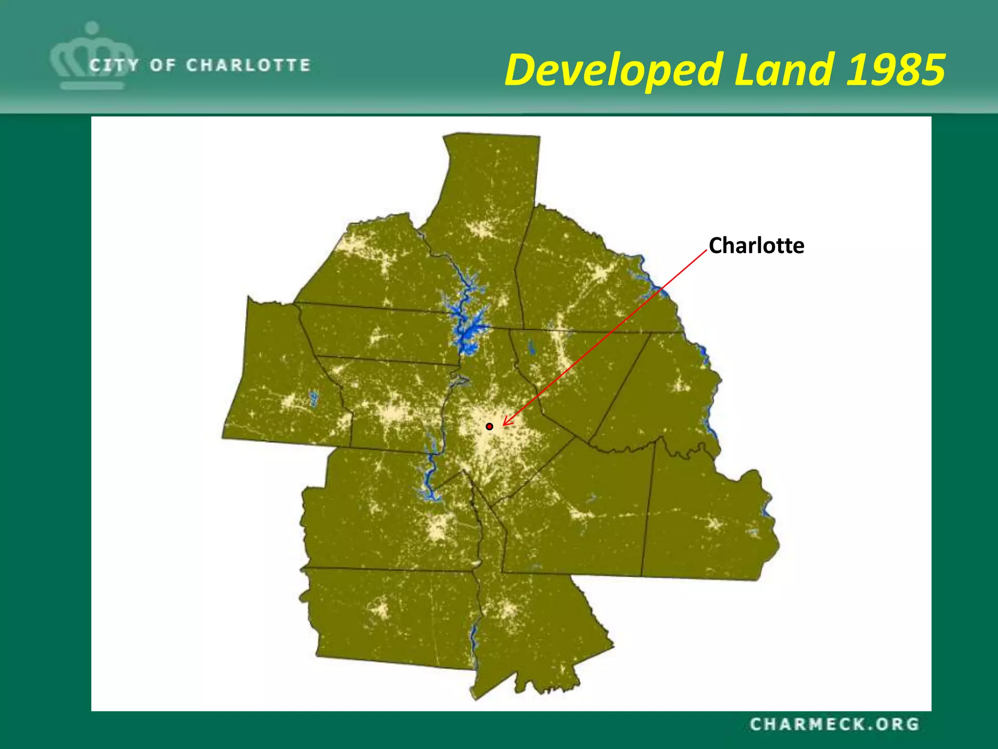 Developed Land 1985


        Charlotte
 