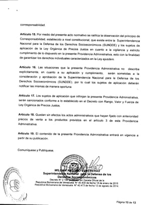 Providencia administrativa053 2016 1