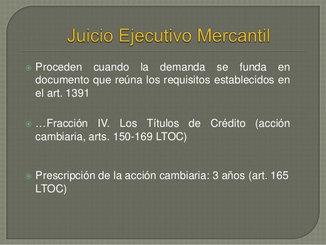 Providencias precautorias y juicio ejecutivo mercantil 2