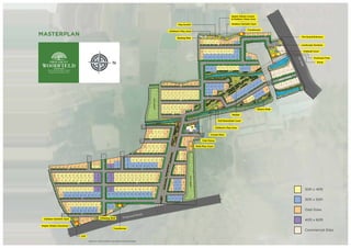MASTERPLAN
9
10
12
14
68Skating Rink
Half Basketball Court
Children’s Play Area
Cricket Pitch
Nature Walk
Hop Scotch
RETAILZONE
Outdoor Geriatric Gym 4 13 Climbing Wall
Multi-Play Court
Maidan
11
7
Children’s Play Area
7 5
Senior Citizen Corner
& Outdoor Chess Area
4
Outdoor Geriatric Gym
1
2
Landscape Gardens
The Grand Entrance
3 Kabbadi Court
30ft x 40ft
30ft x 50ft
Odd Sizes
40ft x 60ft
Commercial Sites
Club House
15
RERA No.: PRM/KA/RERA/1251/308/PR/200211/003268
Overhead Tank
Sump
Transformer
Transformer
STP
Orgnic Waste Connector
 