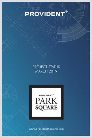PROJECT STATUS
MARCH 2019
 