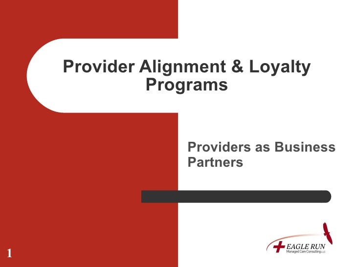 Provider alignment