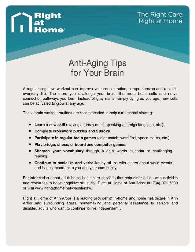 anti ageing tips at home