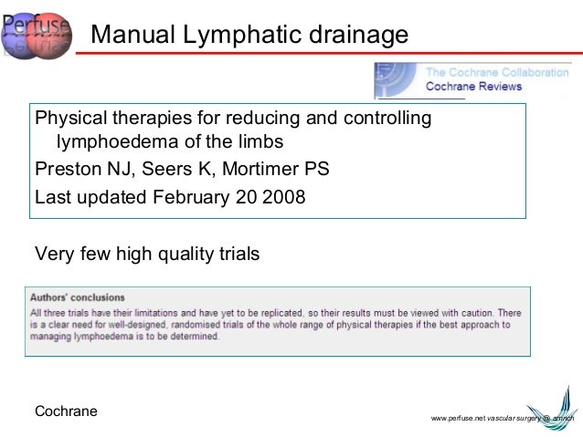 Providing a lymphoedema service