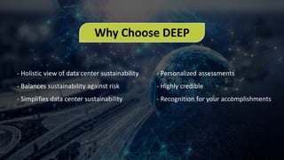 Providing Data Center Assessment At DEEP | PPT