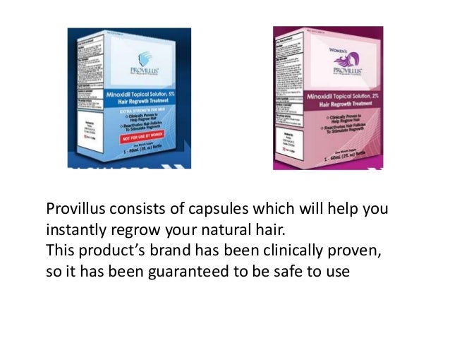Provillus Best Hair Regrowth Products For Men And Women Reviews