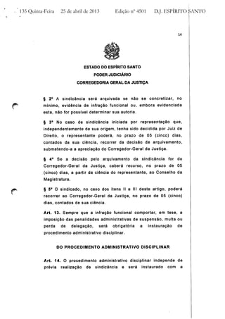 Provimento nº 37 CGJ / ES