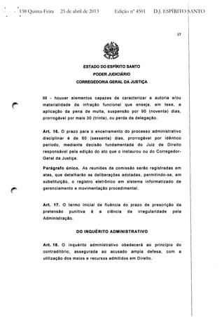 Provimento nº 37 CGJ / ES