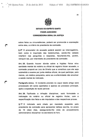 Provimento nº 37 CGJ / ES