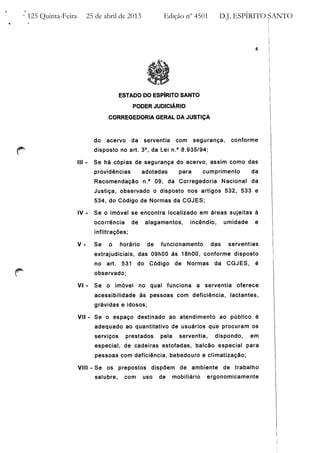 Provimento nº 37 CGJ / ES