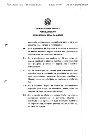 Provimento nº 37 CGJ / ES