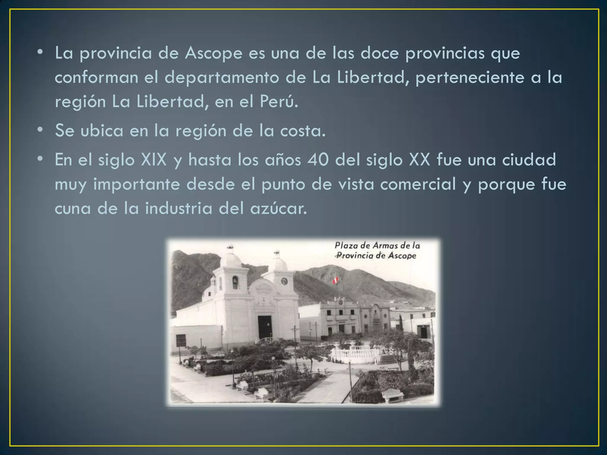 Conociendo la provincia de ascope | PPT