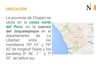 Provincia de chepen | PPTX