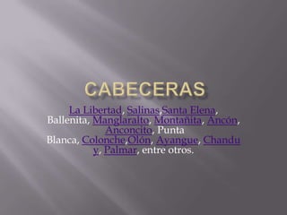 GASTRONOMÍASon tradicionales de Manta y de lugares aledaños los ceviches, cazuelas, viches, camotillos (pescado entero frito),entre otros.