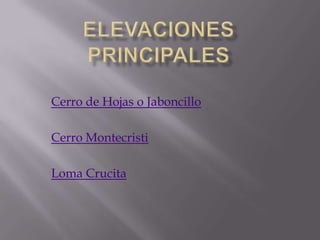  CANTONES Y CABECERAS