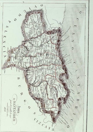 Provincia de Santander en 1853   BNE