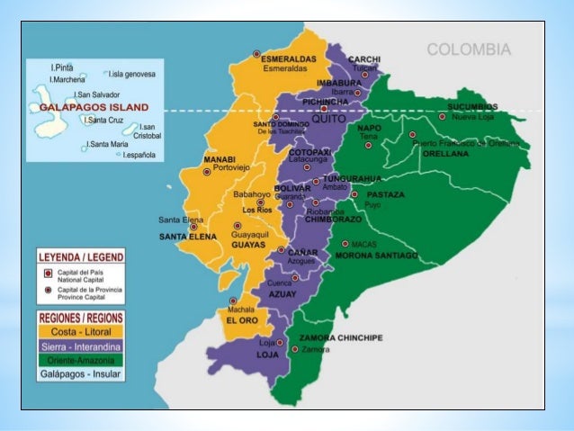 Provincias del ecuador