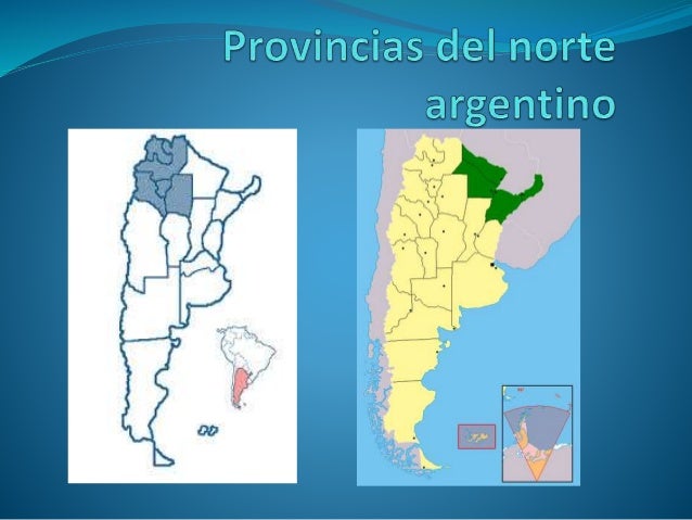 Provincias del norte argentino