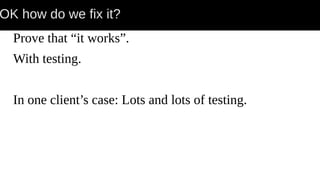 Unit Testing Lots of Perl | PDF