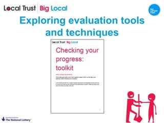 Exploring evaluation tools
and techniques

 