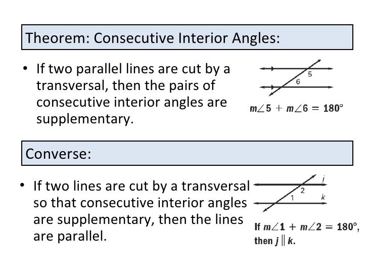 Proving Lines Are Parallel